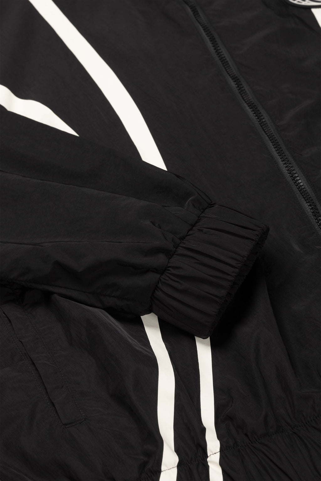 SWIRL JACKET MEN BLACK