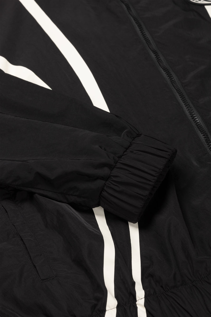 SWIRL JACKET MEN BLACK