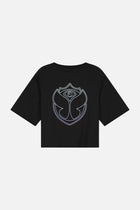 FUSION PASTEL GRADIENT TSHIRT WOMEN BLACK