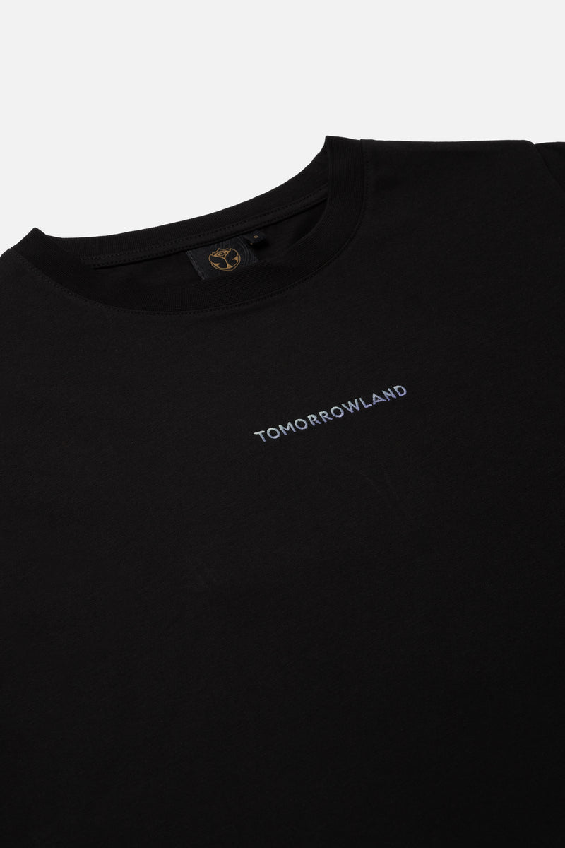 FUSION PASTEL GRADIENT TSHIRT WOMEN BLACK