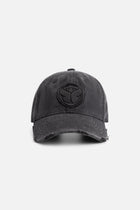 CURVED ICON DENIM CAP WASHED BLACK