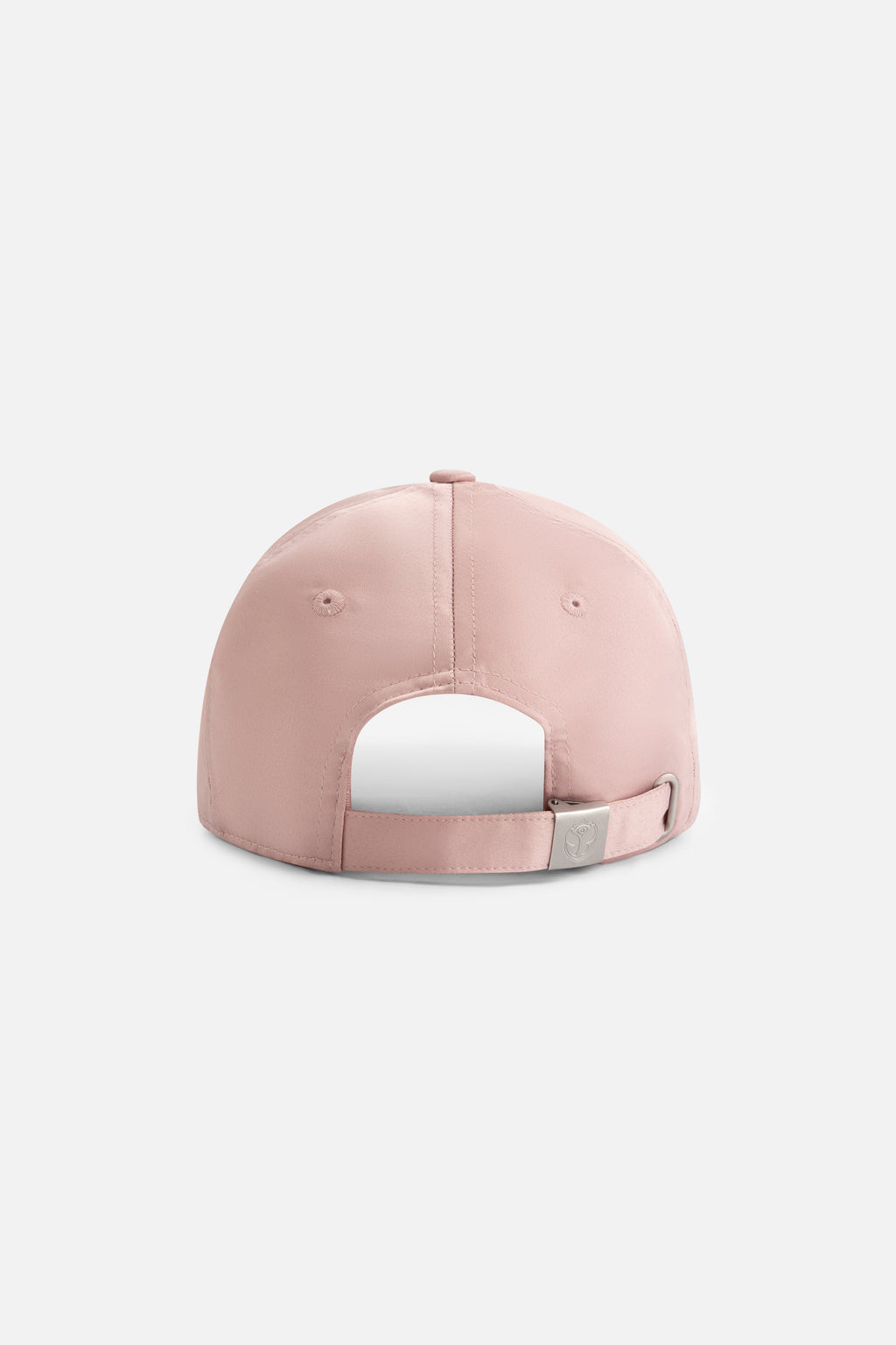 CURVED ICON SATIN CAP PINK