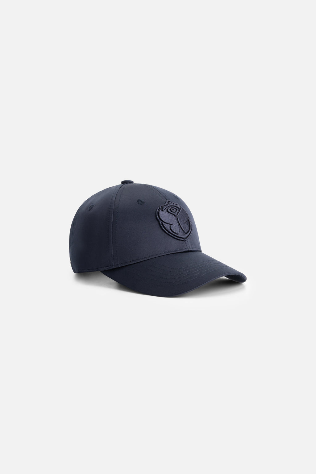 CURVED ICON SATIN CAP NAVY