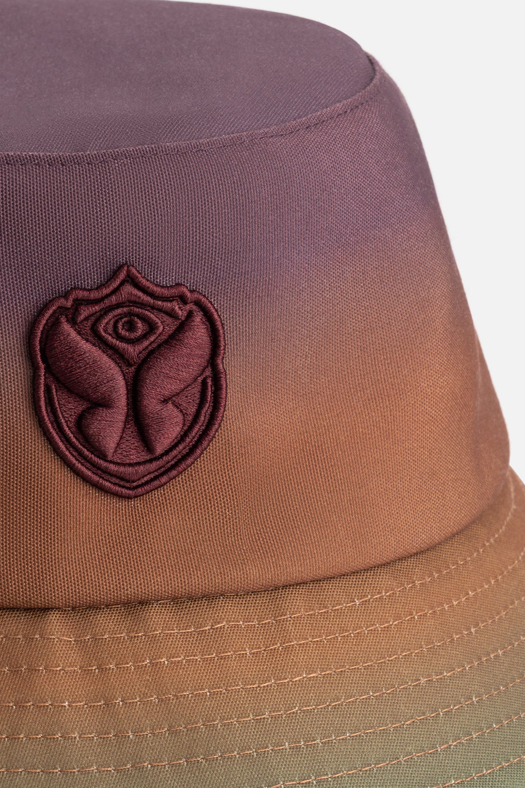 ICON GRADIENT BUCKET HAT BROWN