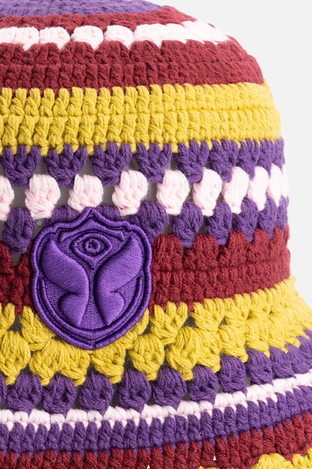 ICON CROCHET BUCKET HAT MULTI