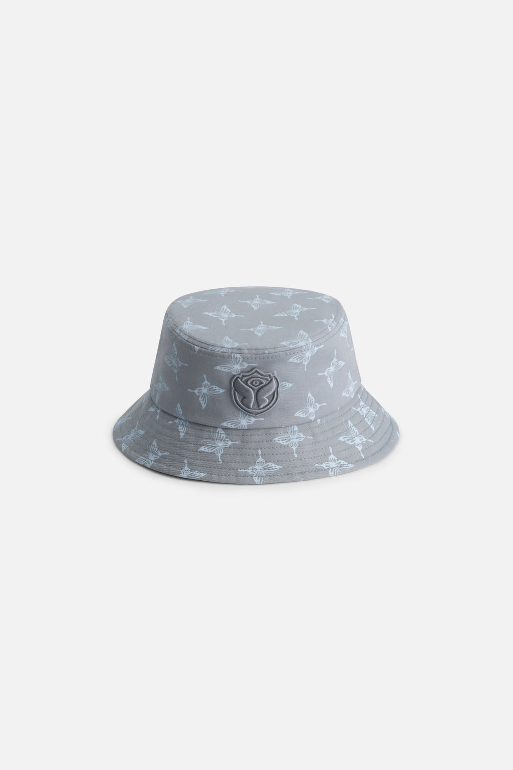 BUTTERFLY AOP ICON BUCKET HAT LIGHT BLUE