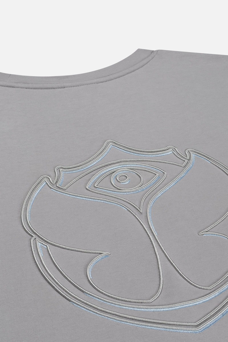 SHADOW FUSION BLUE TSHIRT MEN GREY