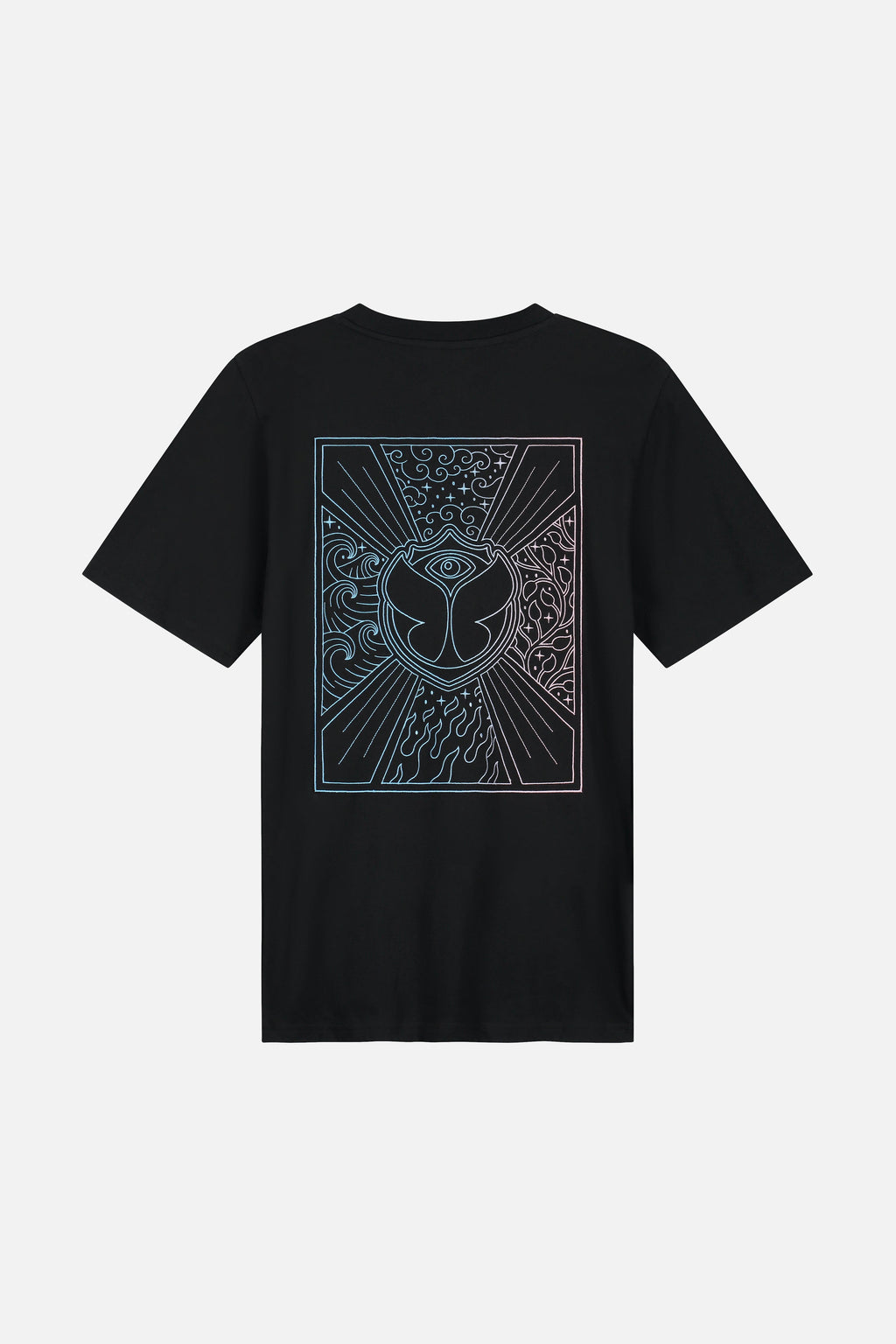 UNITY FLAG GRADIENT TSHIRT MEN BLACK