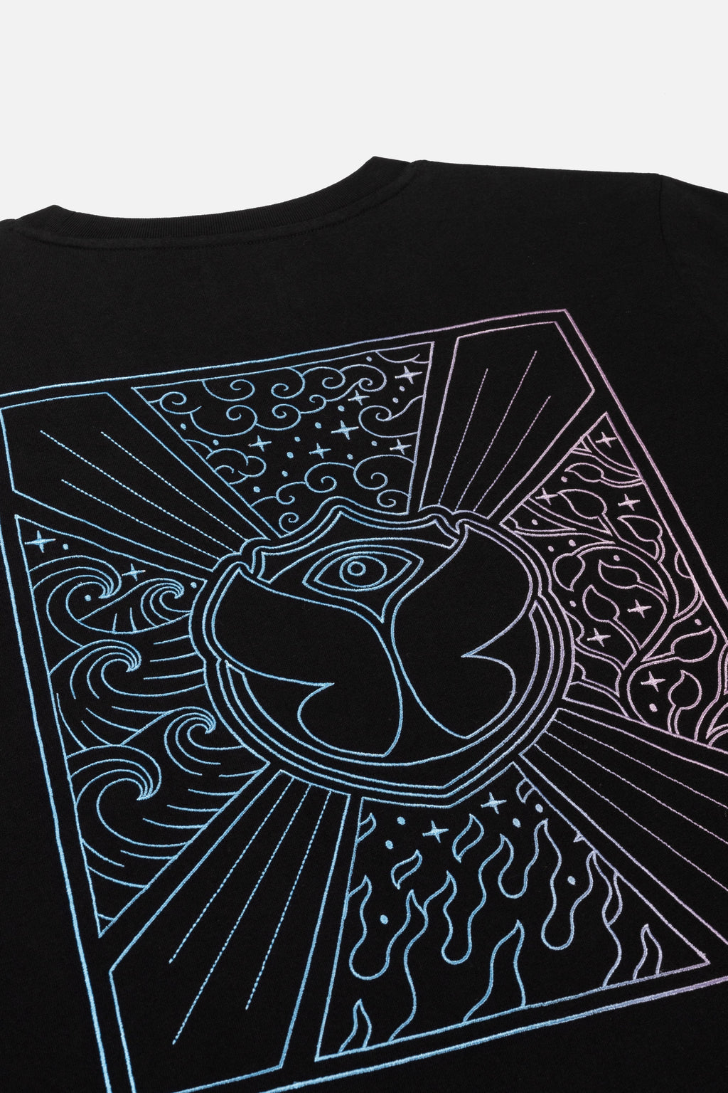 UNITY FLAG GRADIENT TSHIRT MEN BLACK