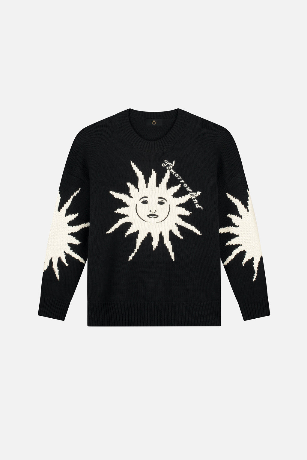 MAGICAL GATHERING KNITTED SWEATER MEN BLACK