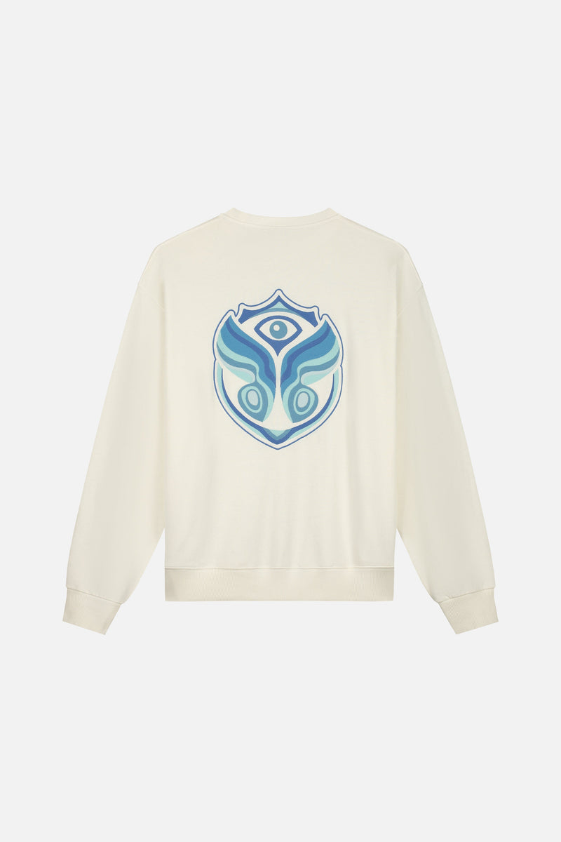 GRAPHICON COLOR SWEATSHIRT MEN OFF WHITE