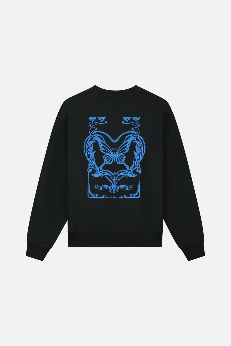 ART NOUVEAU SWEATSHIRT MEN BLACK