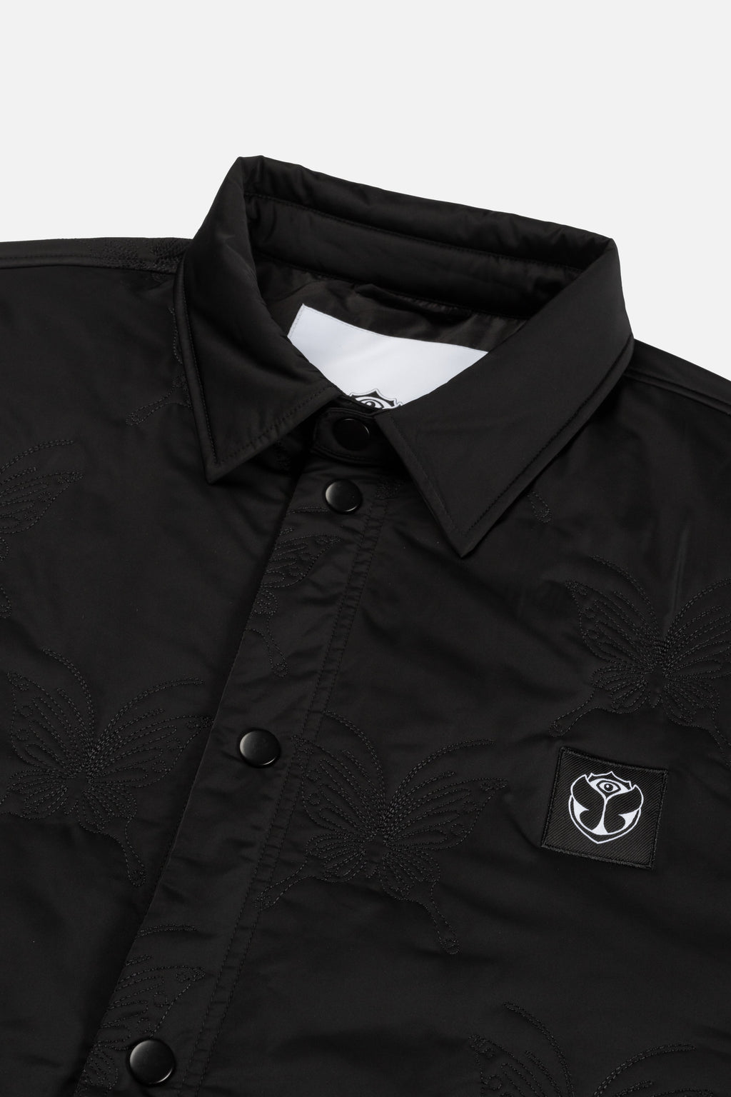 BUTTERFLY PADDED JACKET MEN BLACK