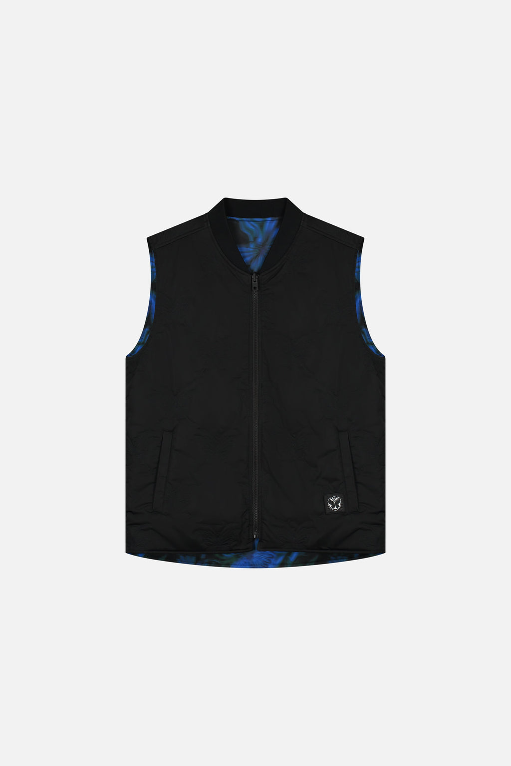 BUTTERFLY AOP SLEEVELESS JACKET MEN MULTI