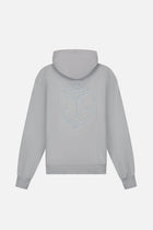SHADOW FUSION BLUE HOODIE MEN GREY
