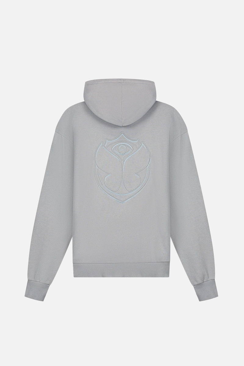 SHADOW FUSION BLUE HOODIE MEN GREY