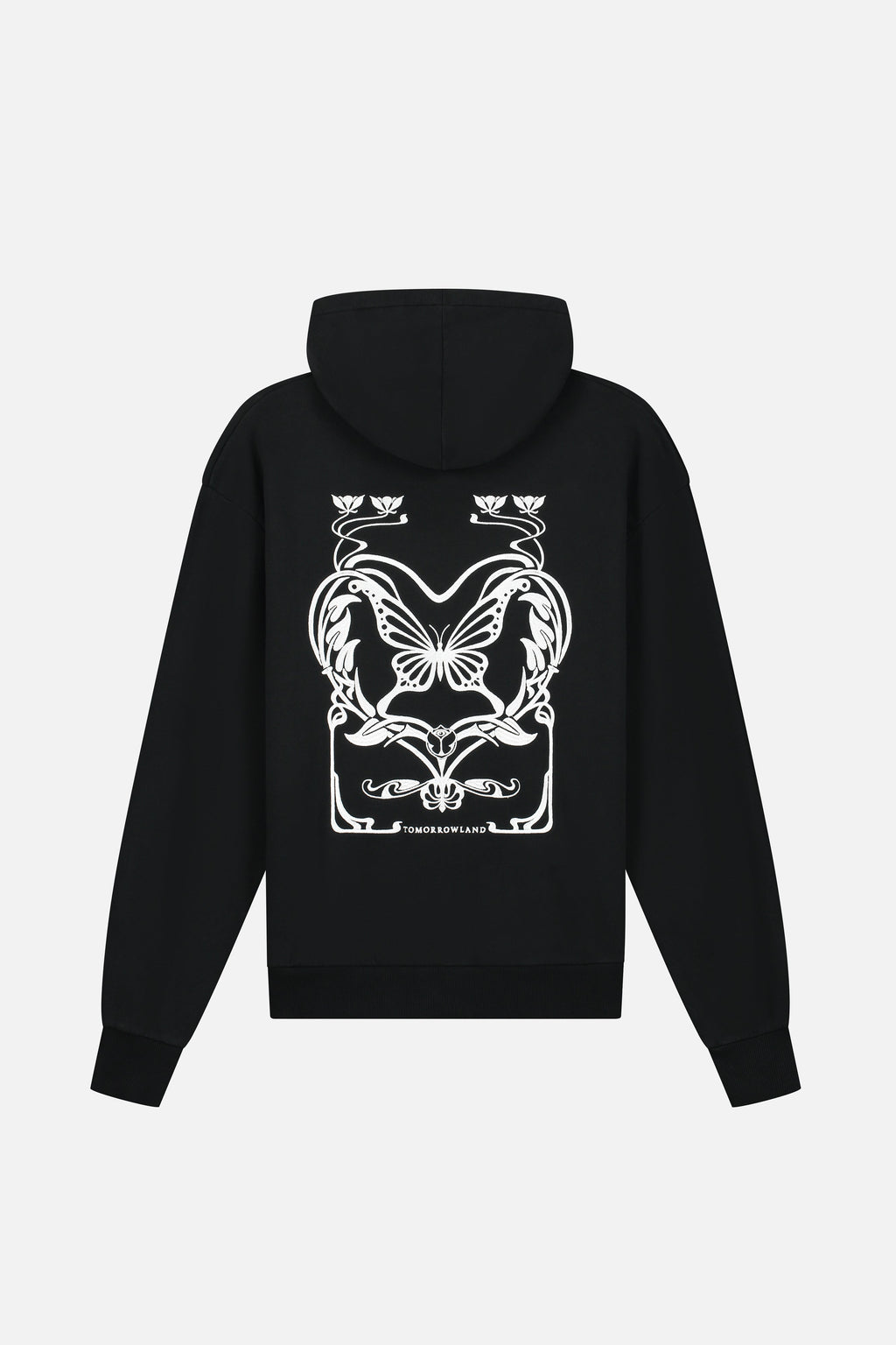 ART NOUVEAU HOODIE MEN BLACK