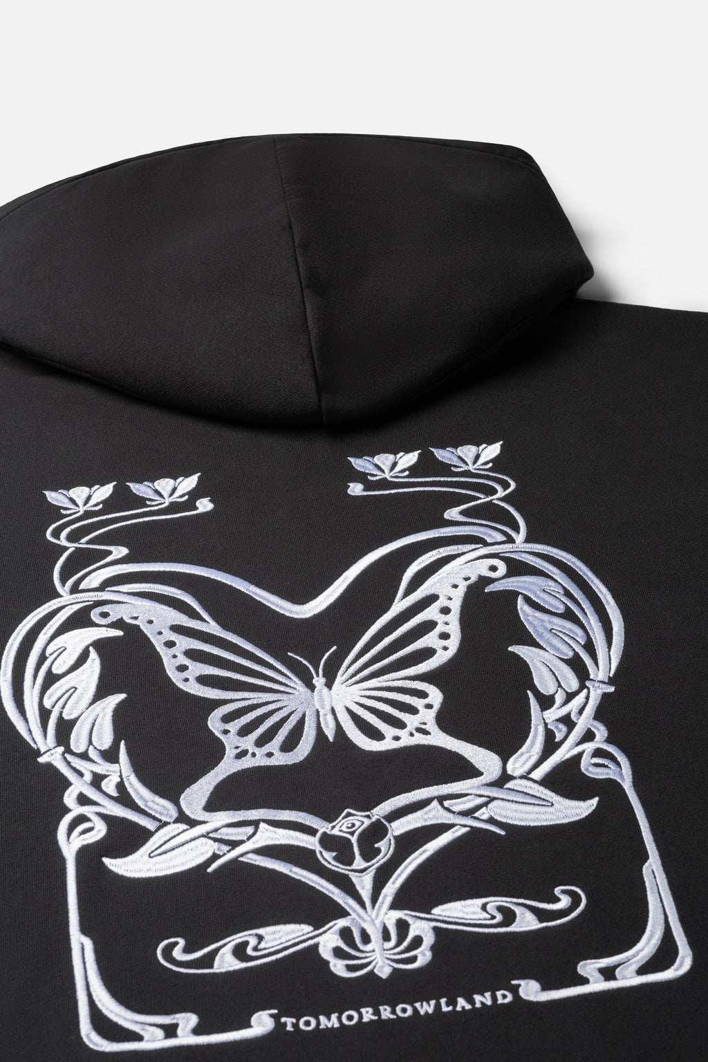 ART NOUVEAU HOODIE MEN BLACK