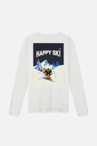 HAPPICON SKI LONGSLEEVE MEN OFF WHITE
