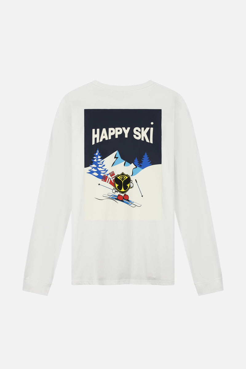 HAPPICON SKI LONGSLEEVE MEN OFF WHITE