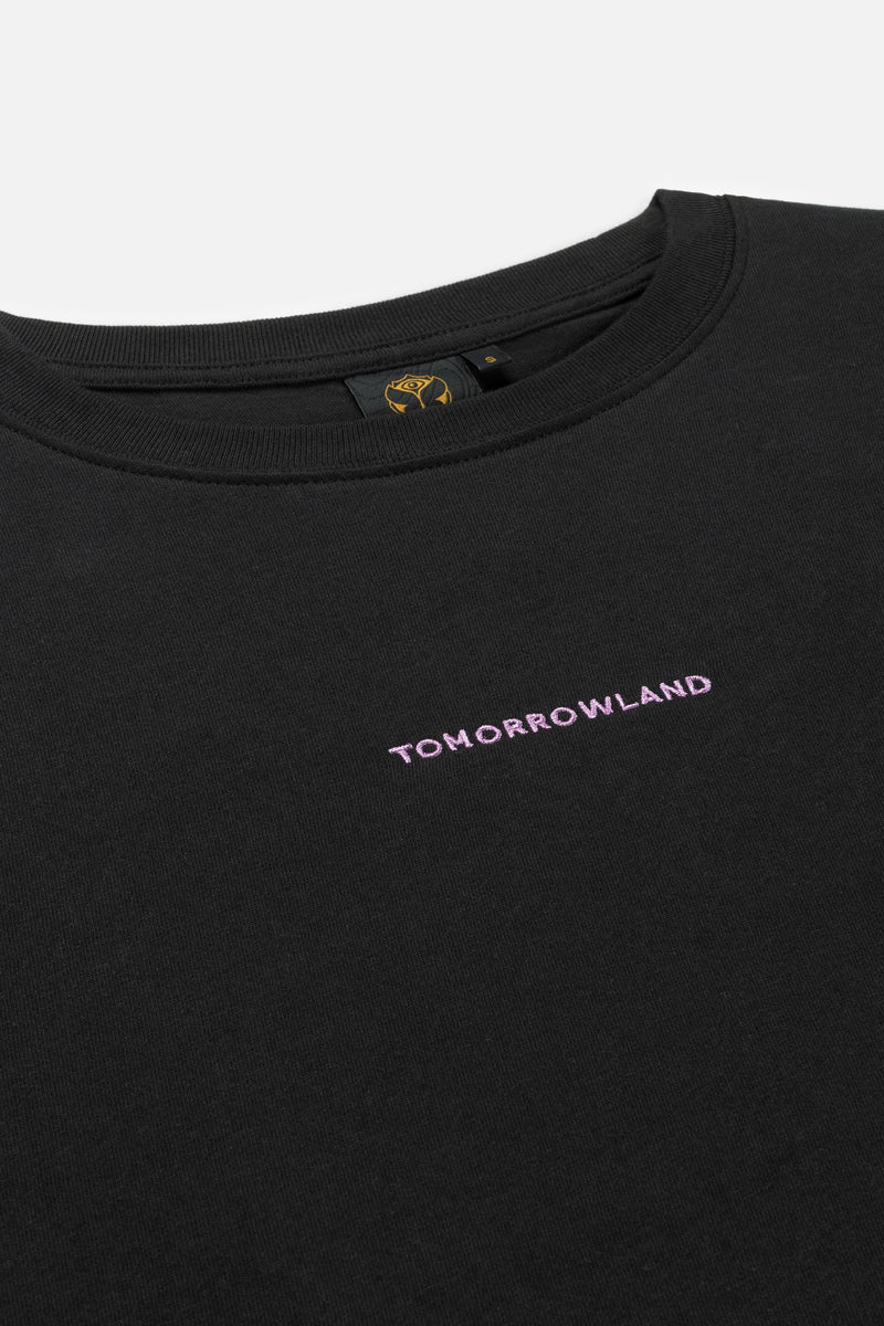 SHADOW FUSION PINK TSHIRT WOMEN BLACK
