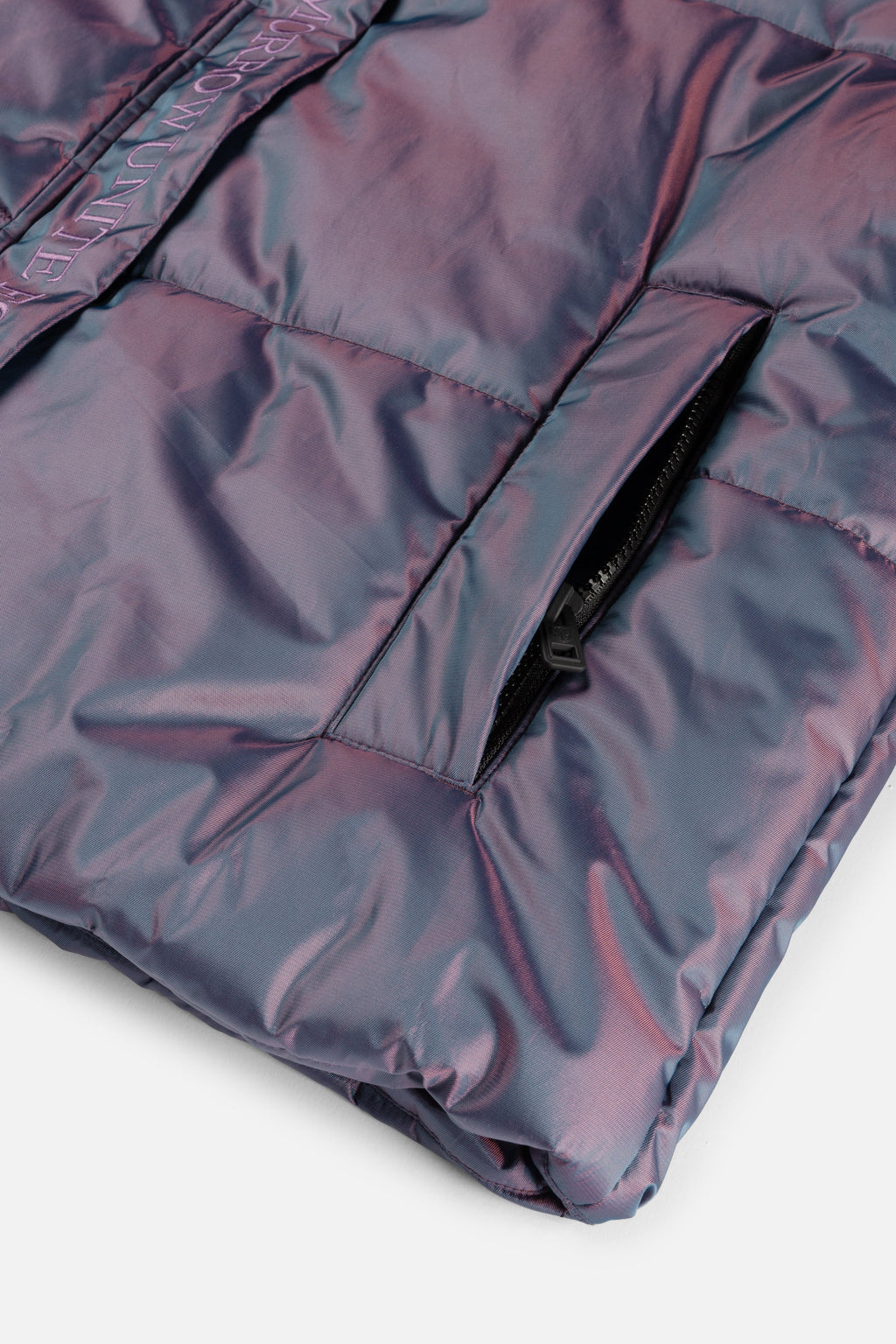 IRIDESCENT PUFFER JACKET WOMEN MULTI