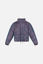 IRIDESCENT PUFFER JACKET WOMEN MULTI