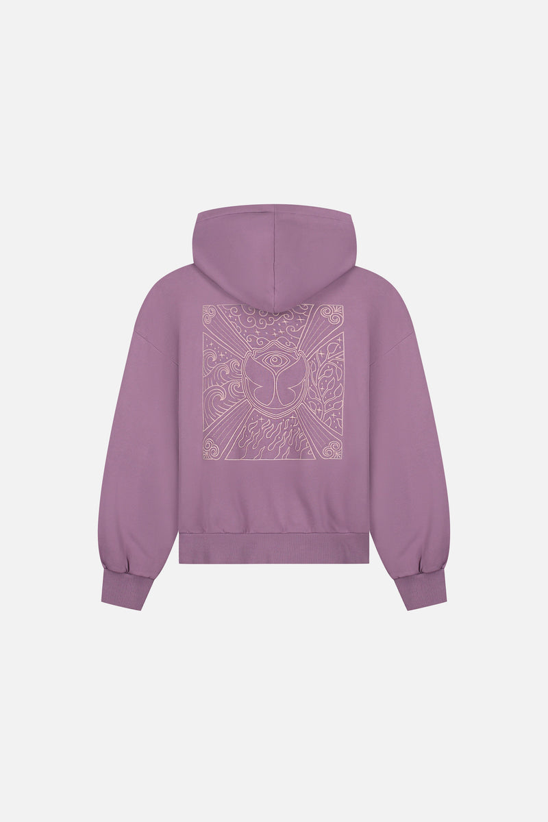 UNITY FLAG HOODIE WOMEN PINK