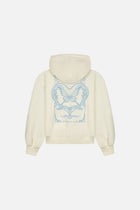 ART NOUVEAU HOODIE WOMEN OFF WHITE
