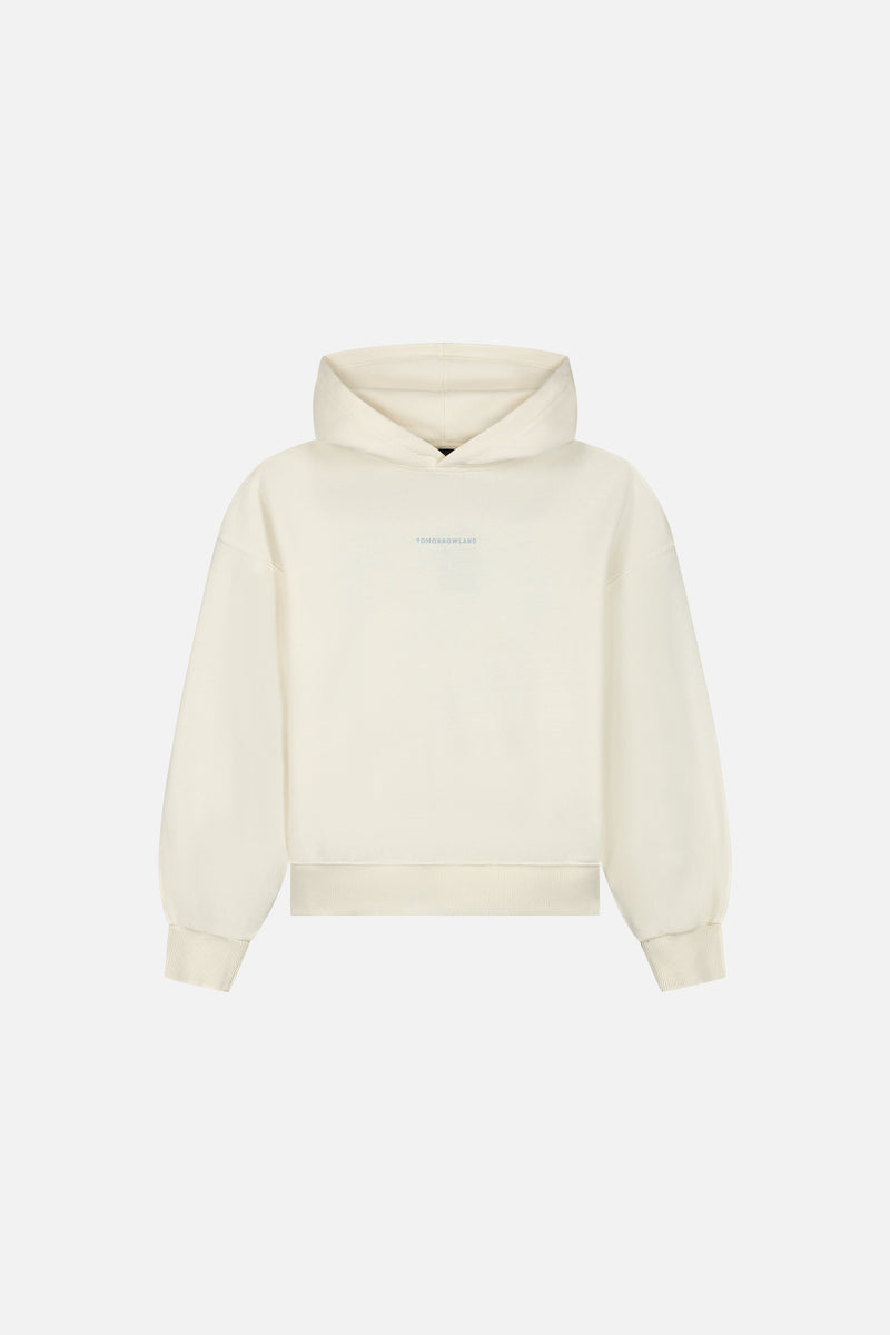 ART NOUVEAU HOODIE WOMEN OFF WHITE