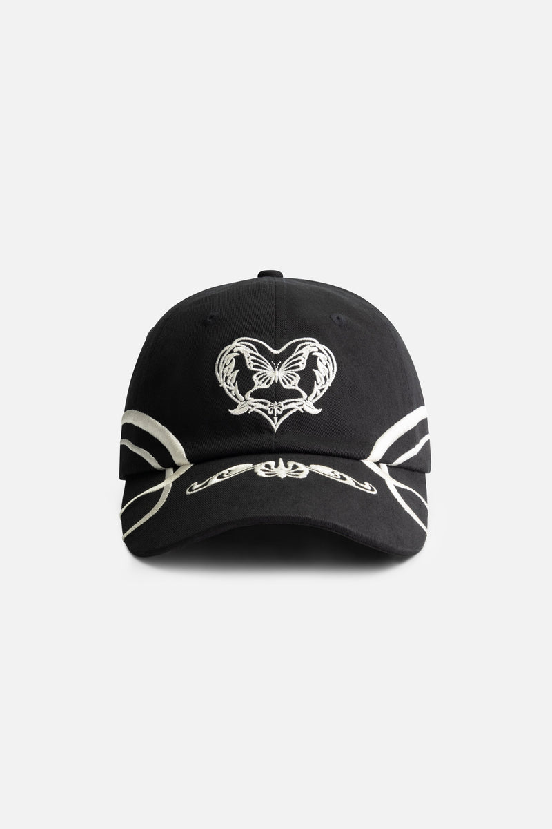 ART NOUVEAU CAP BLACK