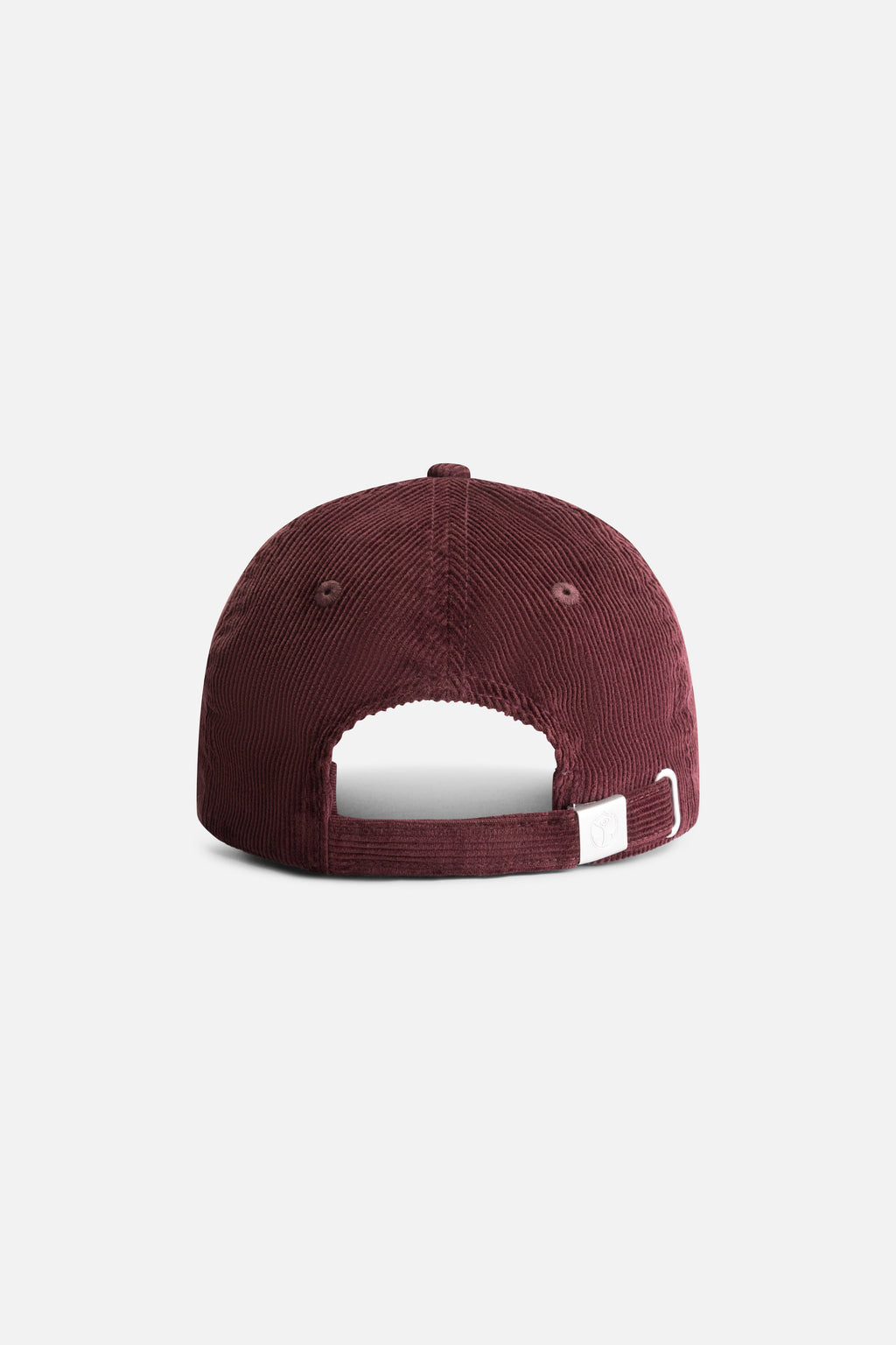 CURVED ICON CORDUROY CAP BURGUNDY