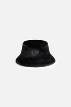 ICON FLUFFY BUCKET HAT BLACK