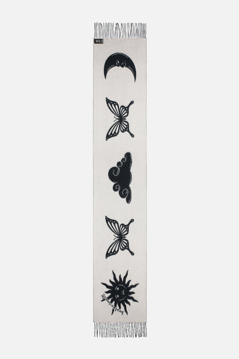 MAGICAL GATHERING SCARF BLACK