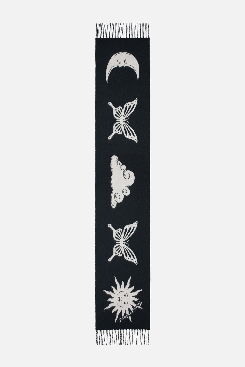 MAGICAL GATHERING SCARF BLACK