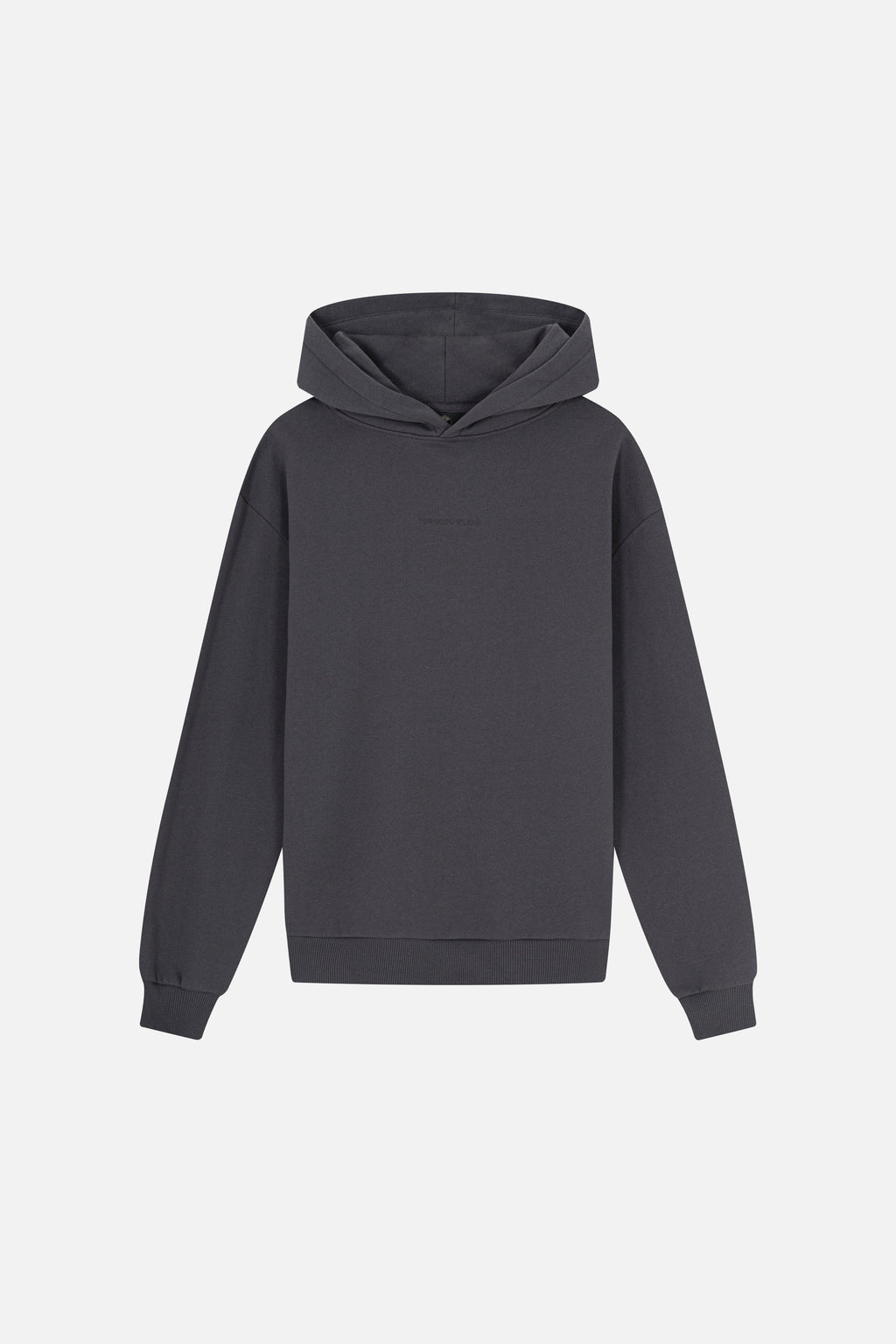 ETCH ICON HOODIE MEN DARK GREY