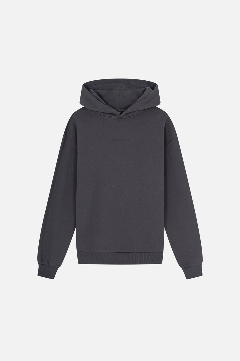 ETCH ICON HOODIE MEN DARK GREY