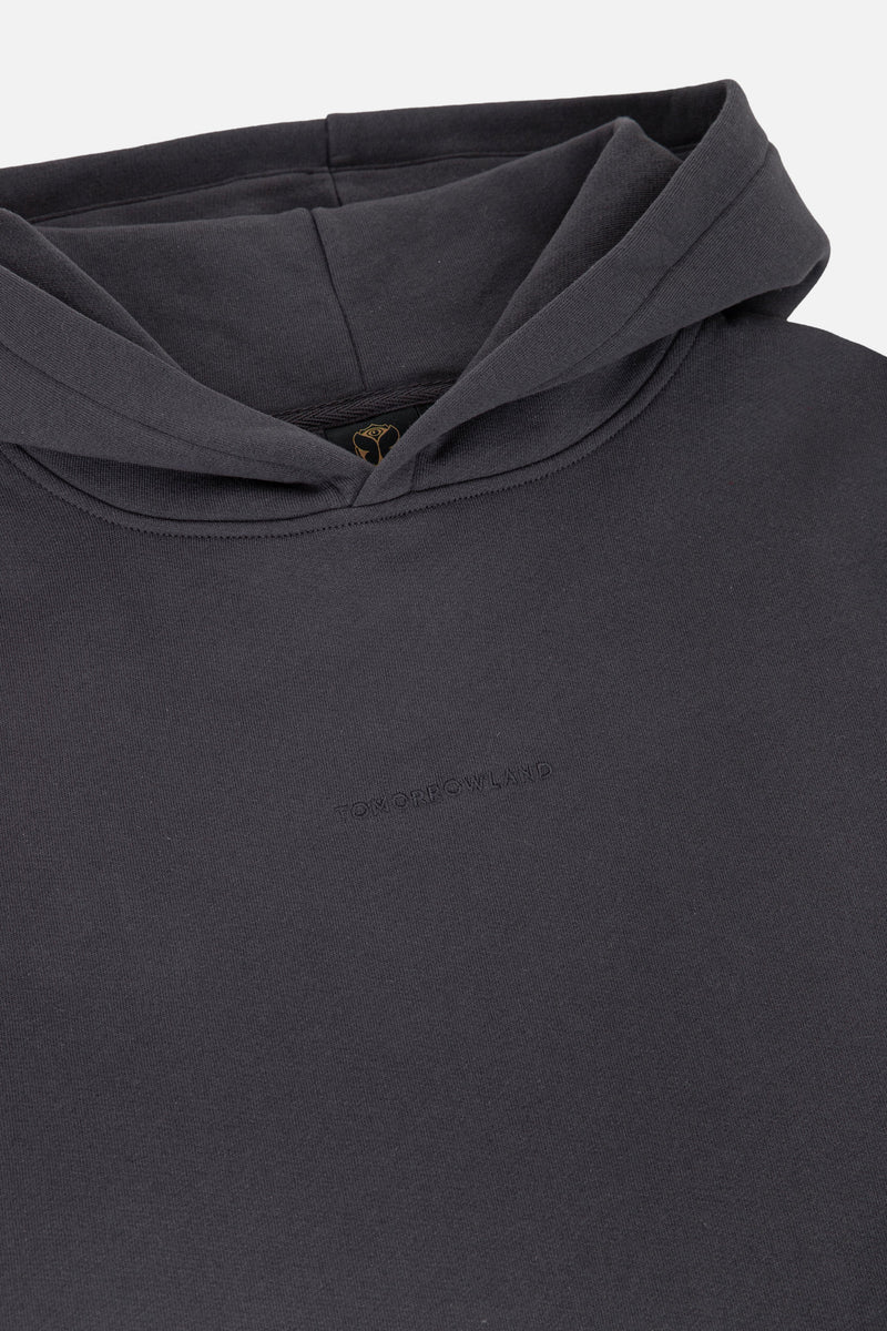 ETCH ICON HOODIE MEN DARK GREY