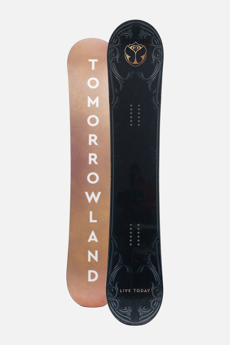 TOMORROWLAND SNOWBOARD 3D BLACK GOLD