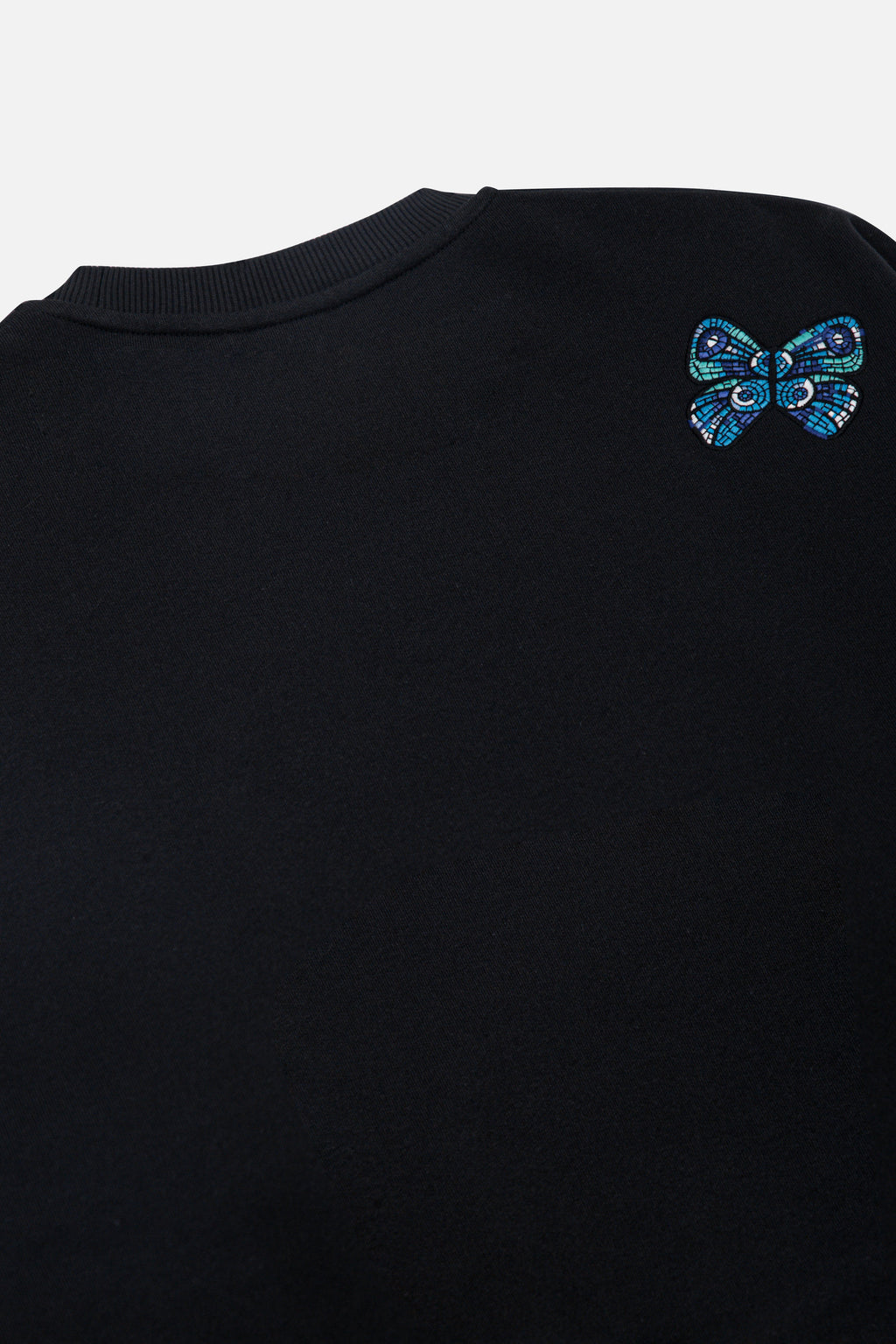 STAIRWAY BUTTERLFY SWEATSHIRT WOMEN BLACK