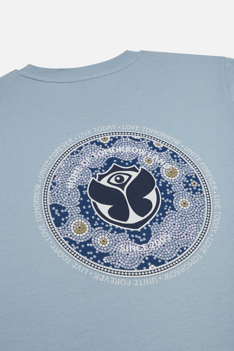 STAIRWAY BACK TSHIRT MEN BLUE
