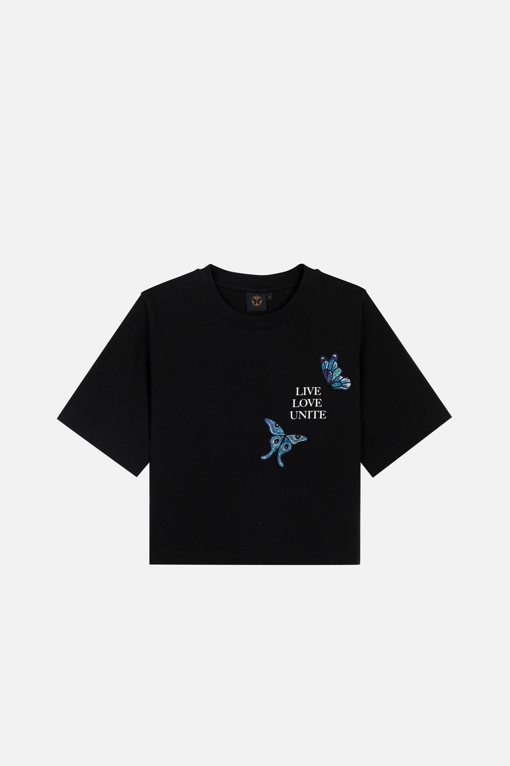 STAIRWAY BUTTERFLY TSHIRT WOMEN BLACK