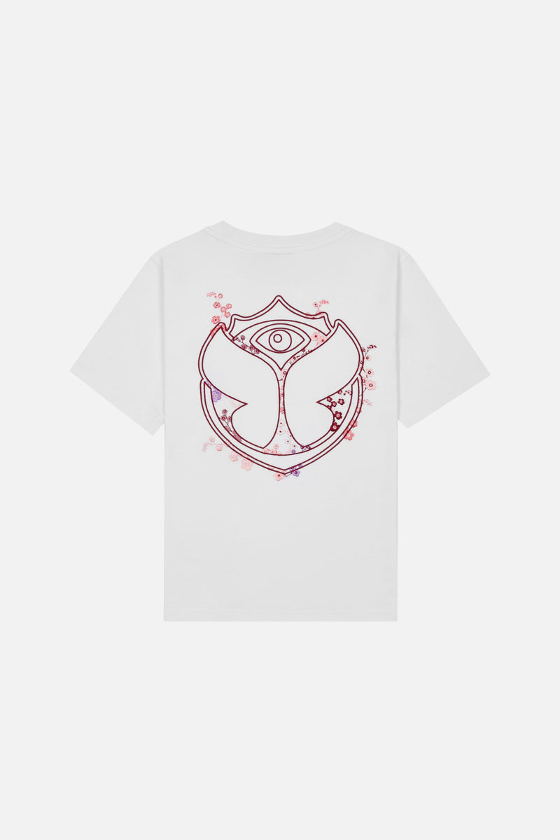 FLORA FULL ICON TSHIRT WOMEN OFF WHITE