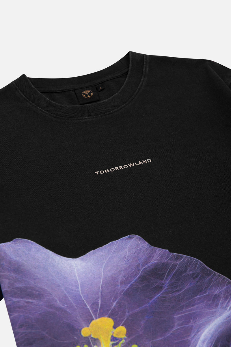 BLOOM TSHIRT MEN BLACK