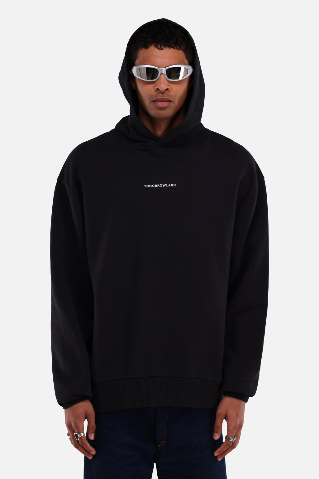 ART NOUVEAU HOODIE MEN BLACK