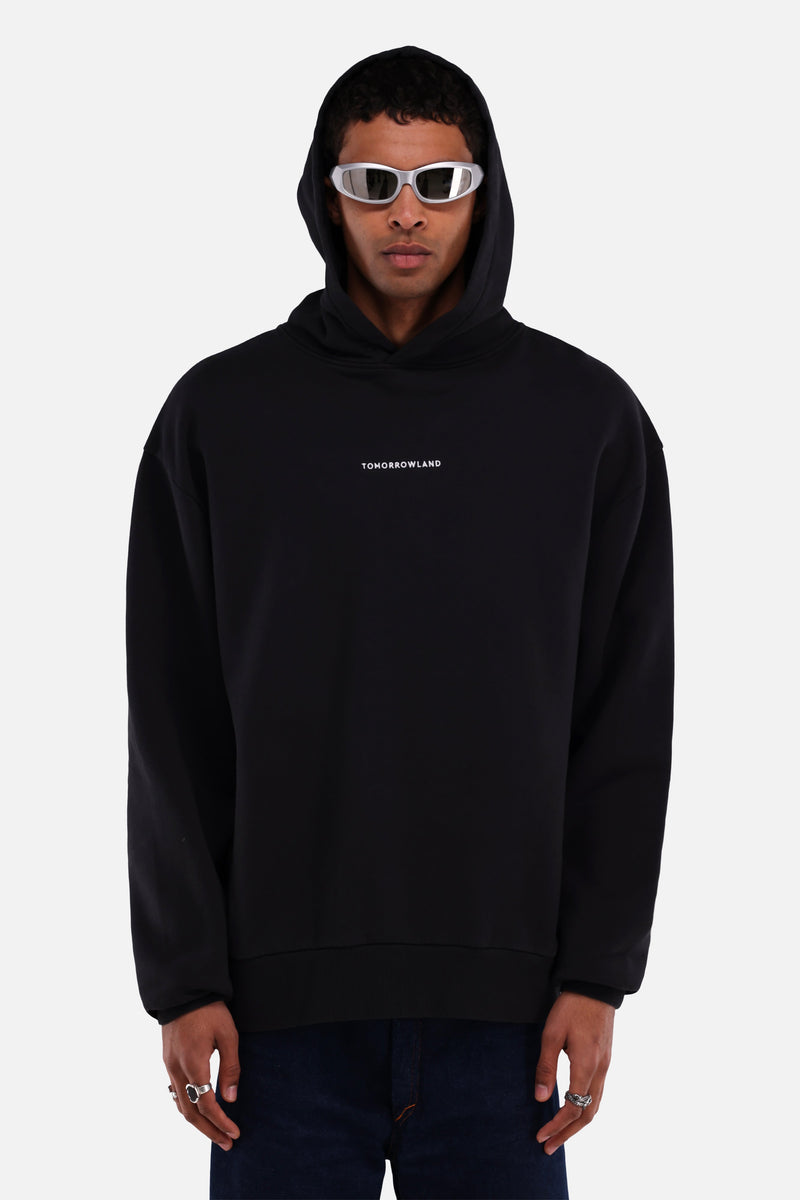 ART NOUVEAU HOODIE MEN BLACK