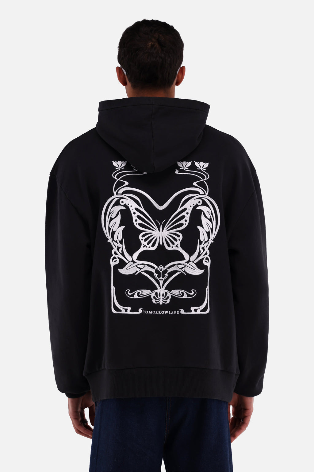 ART NOUVEAU HOODIE MEN BLACK