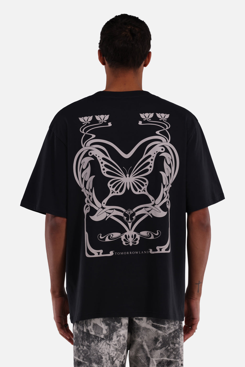 ART NOUVEAU TSHIRT MEN BLACK
