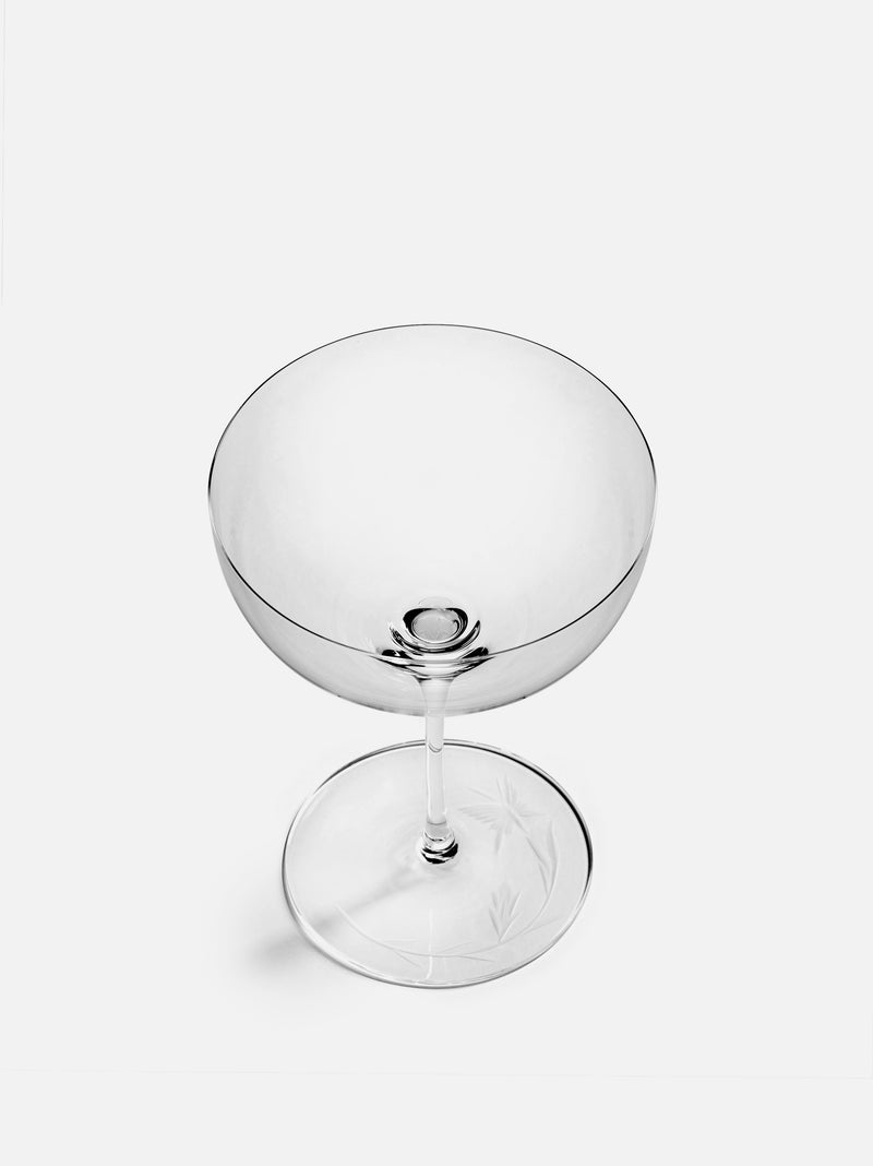 CHAMPAGNE COUPE DRAGONFLY UNITY SET/4