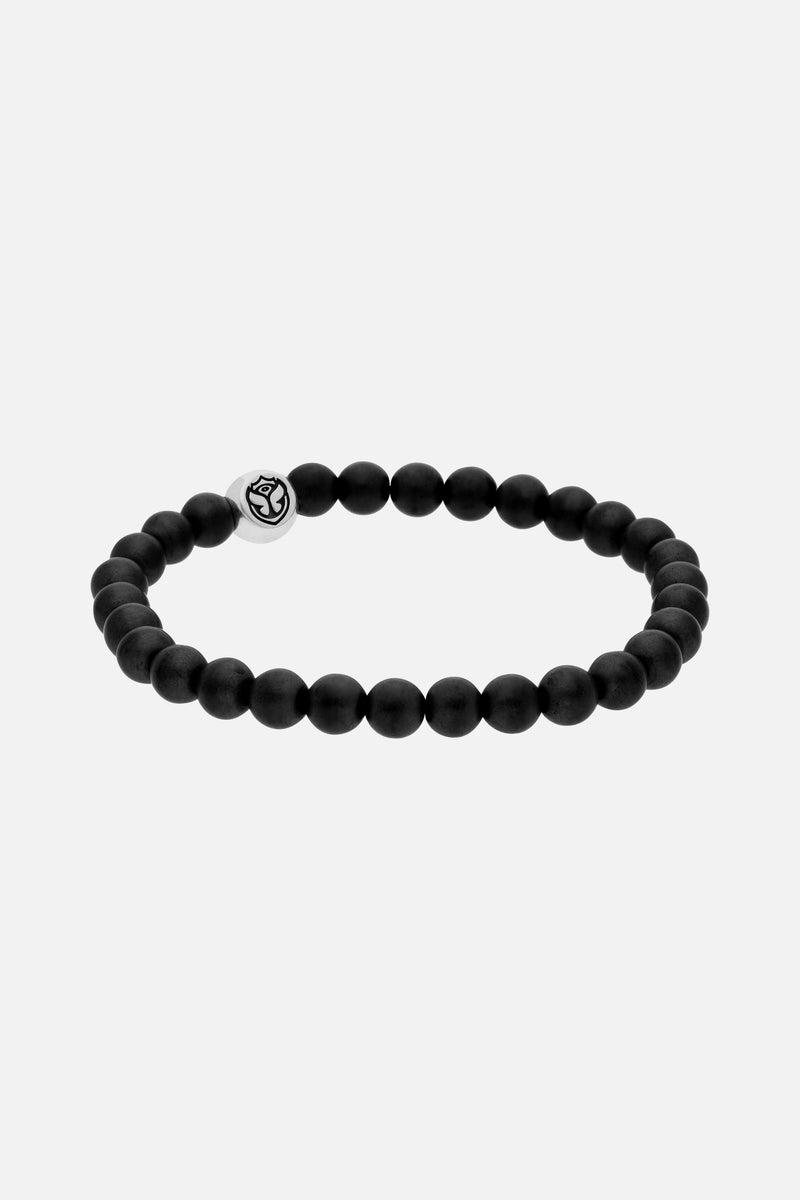 BEAD BRACELET ICON MEN BLACK